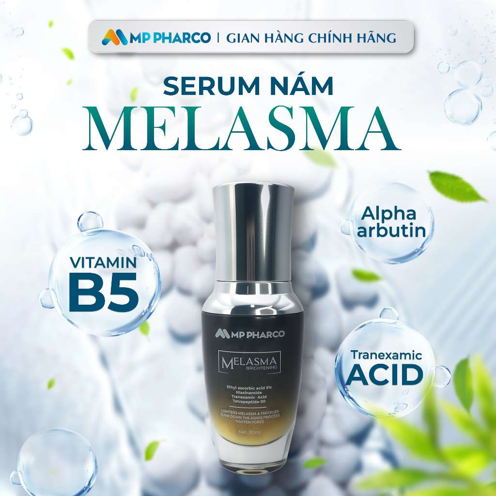 Serum NÁM MELASMA Mppharco 30ml -Hỗ trợ làm sáng da ,mờ nám sạm tàn nhang