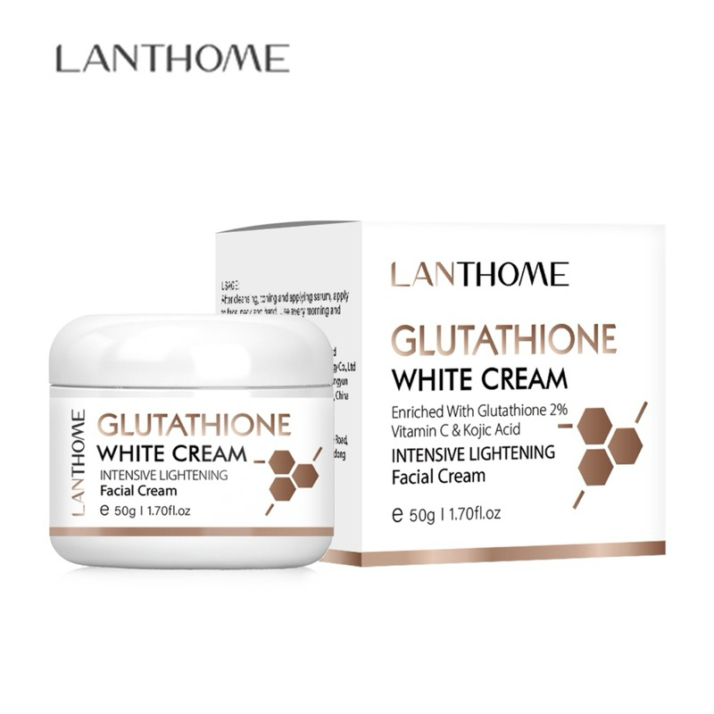 [Giao Hàng Chính Hãng ] Kem dưỡng trắng da LANTHOME Black Mushroom Glutathione Cream Multi-Care Freckle Cream