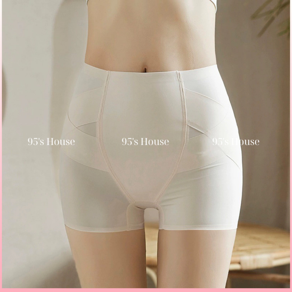 Quần Mặc Trong Váy Nâng Đẩy Mông Su Đúc Chống Chảy Xệ Không Đường May QV03 [95's House]