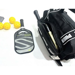 Túi thể thao đựng vợt Pickleball PU.MA XUẤT XỊN nam nữ cao cấp chống nước, túi trống đựng đồ tập quần áo nhiều ngăn