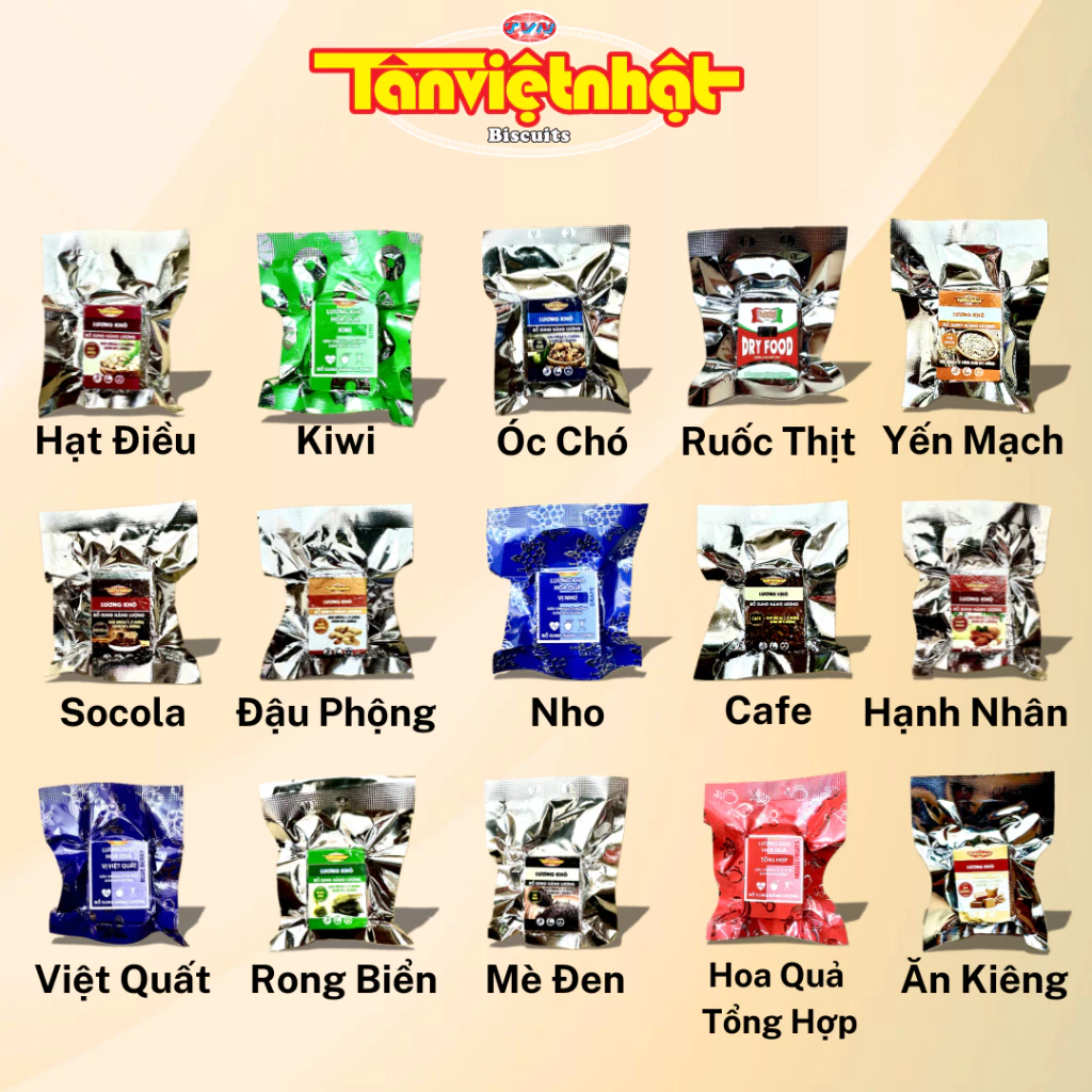 [GIÁ SỈ] 5Kg Lương Khô Mix 15 Vị Hạt Dinh Dưỡng Và Trái Cây Dùng Để Ăn Vặt Ăn Sáng Thay Bữa