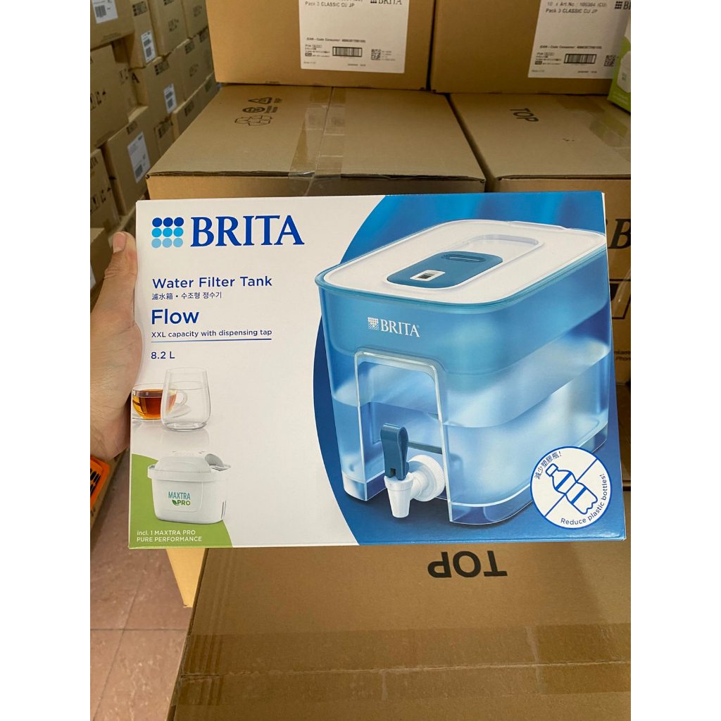 Ảnh New - Bình lọc nước BRITA Flow 8.2L (có sẵn 1 lõi lọc Maxtra Pro 150L) 4
