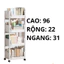 VPP Ông Năm Hỏa tốc Kệ để đồ đa năng 5 tầng có bánh xe di chuyển tiện lợi kệ sách đựng đồ phòng khách phòng ngủ