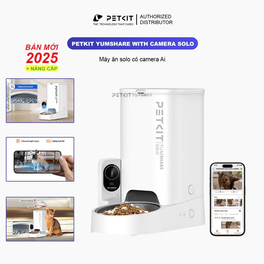 Ảnh Máy cho ăn tự động Petkit YUMSHARE SOLO CAMERA 1