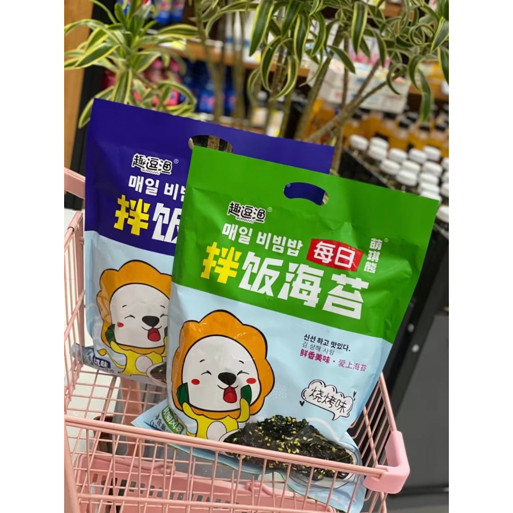 Rong Biển Giòn Rắc Cơm Bịch Siêu To Khổng Lồ, Rong Biển Trộn Cơm, Rong ...