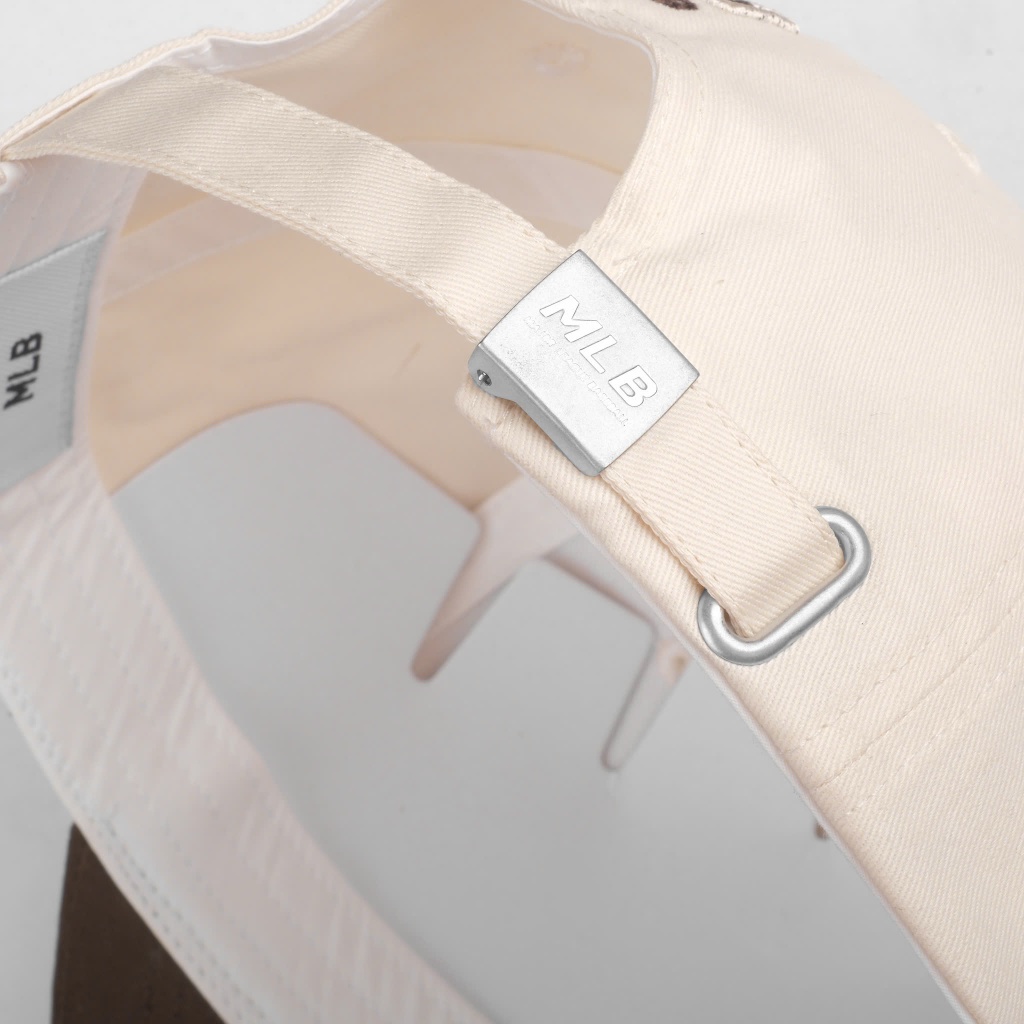 Mũ Nón lưỡi trai Meowist chất liệu vải Kaki Cream Brown Logo NY , nón lưỡi trai Thời trang, Thể thao