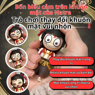 Đồ Chơi Vô Tri Móc Khoá Nhân Vật Natra HOTREND Thay Đổi 3 Khuôn Mặt Khác Nhau Hài Hước - Quà Tặng Dành Cho Người Yêu