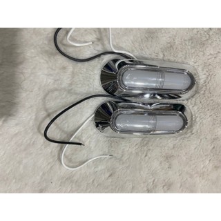 [ Combo 10 chiếc ] Đèn led ngón tay 10 cm viền inox