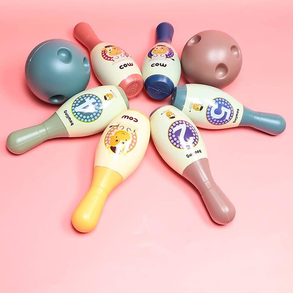 BỘ ĐỒ CHƠI BOWLING SIÊU THÚ VỊ CHO BÉ