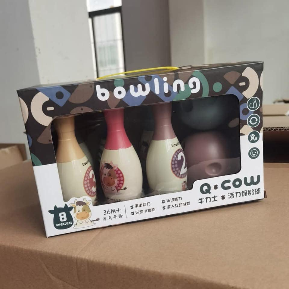 BỘ ĐỒ CHƠI BOWLING SIÊU THÚ VỊ CHO BÉ