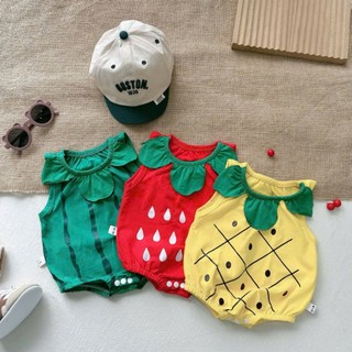 Body chip hình trái cây dễ thương cho bé 4-10kg. Bộ đồ liền thân cho bé mặc hè. Dino Kids