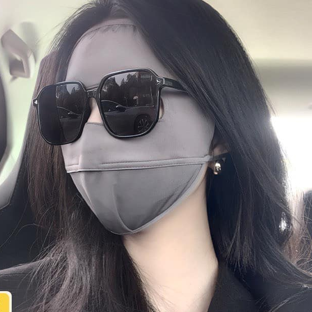 KHẨU TRANG UF50+ CHE KÍN TRÁN VẢI MÁT SIÊU THOÁNG NGÀY HÈ