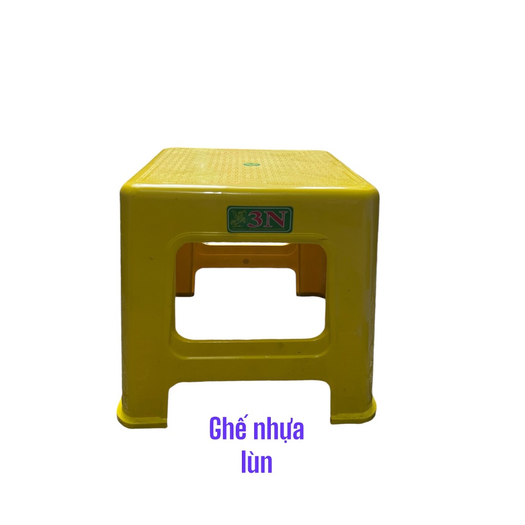 ghế nhựa đẩu lùn đủ mầu sắc (combo từ 5> đến 10 cái)