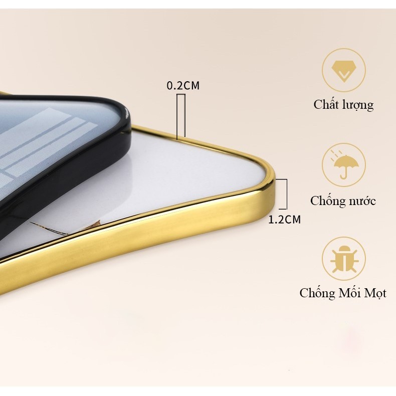 Đồng Hồ Treo Tường " HUƠU PHÚ QUÝ TÀI LỘC " Tráng Gường In UV 5D Cao Cấp, Tranh treo decor, đồng hồ kim trôi