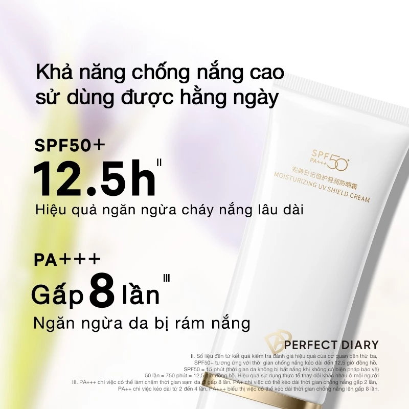 Ảnh Kem Chống Nắng Dưỡng Ẩm SPF50+ PA+++ 60ml 2