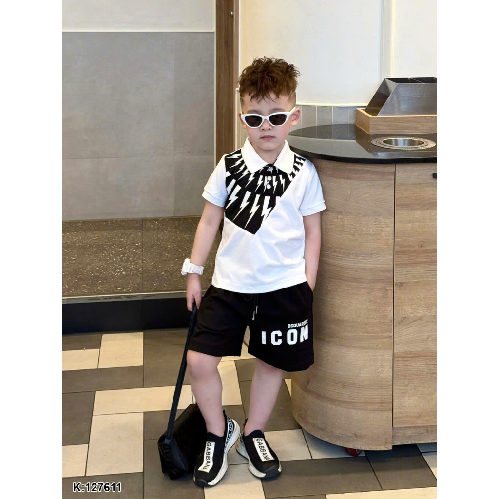 Quần Đùi Nỉ Nam ICON Chất Dày Dặn Siêu Đẹp - Quần Đùi Cho Bé Trai ICON Hàng Cao Cấp
