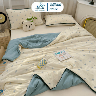 Chăn hè viền ren M2T BEDDING mềm mát, kích thước 2mx2m3 dùng 4 mùa quanh năm