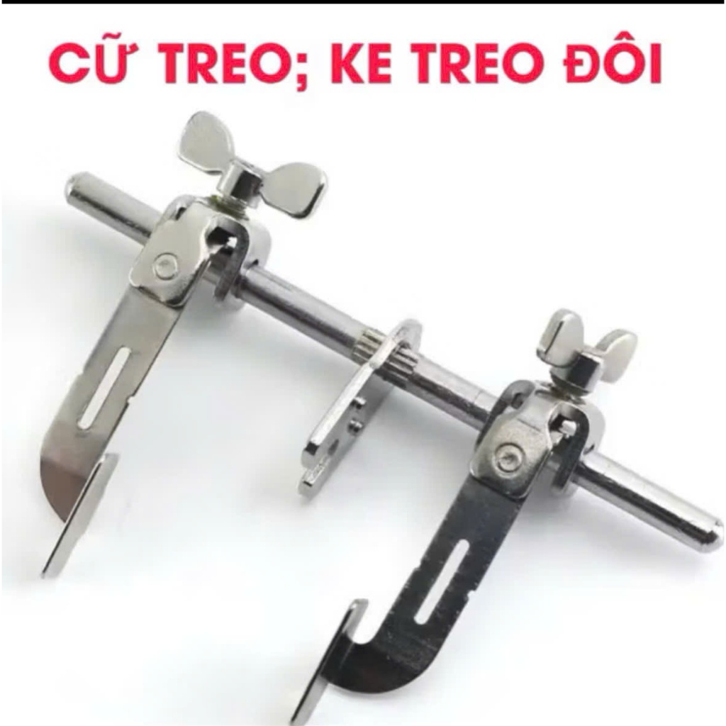 Cữ Treo Đôi, Kê Treo Đôi - Thước Đo 2 Hướng, Cữ Treo Canh Lề Máy May Công Nghiệp