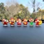 Set 6 ông thần tài tí hon charm 2d dán đỉnh màn hình, đỉnh gương, trang trí taplo xe hơi - set 1