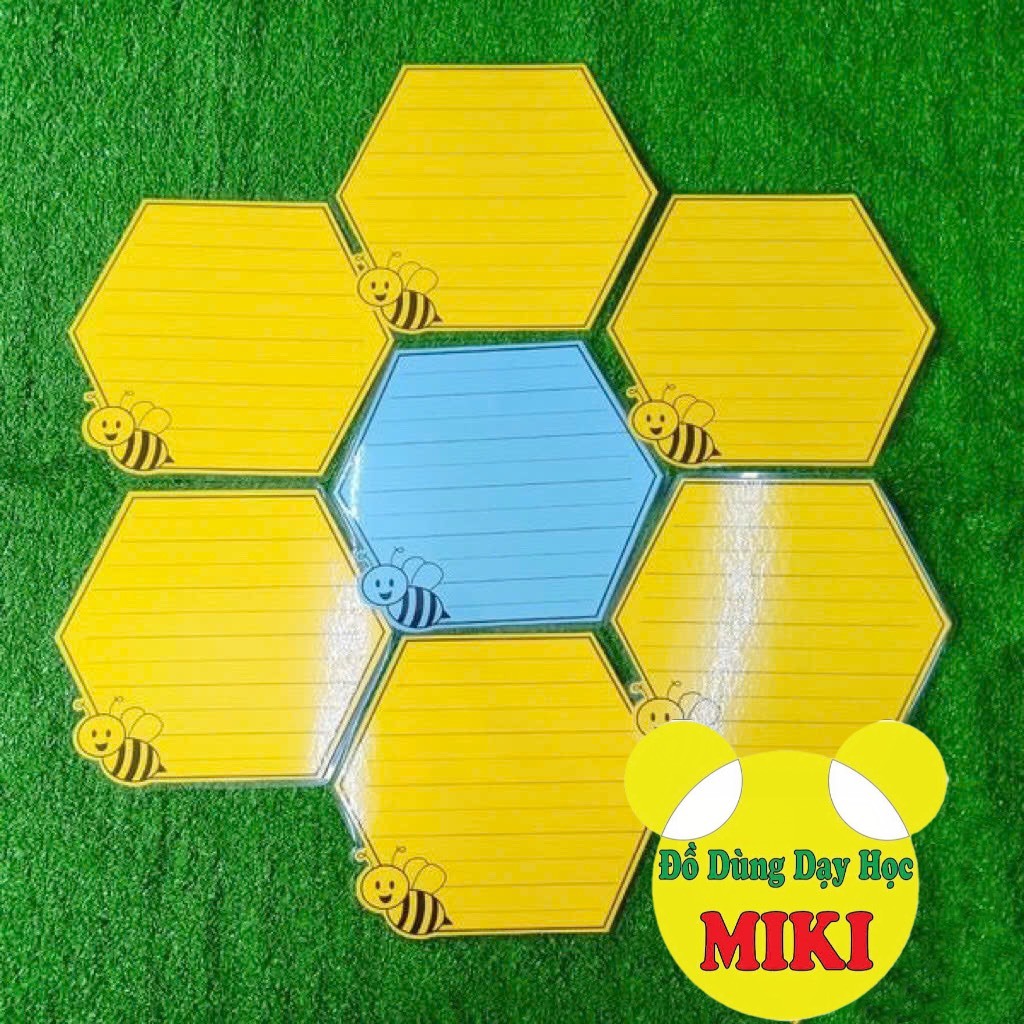 Bộ ong ép nhựa (màu ngẫu nhiên) (Đồ Dùng Dạy Học)