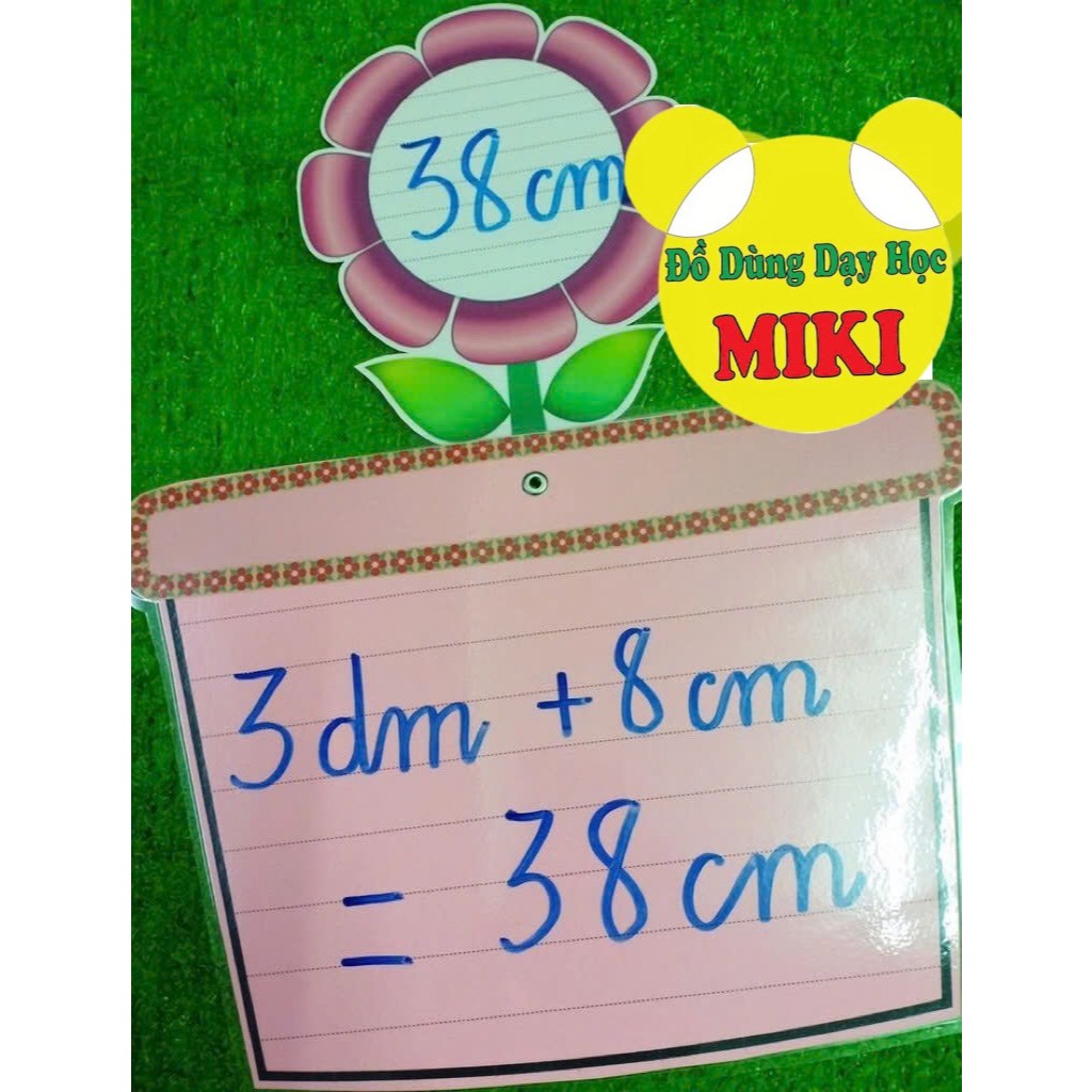 Chậu nở hoa màu ngẫu nhiên (Đồ Dùng Dạy Học MIKI)