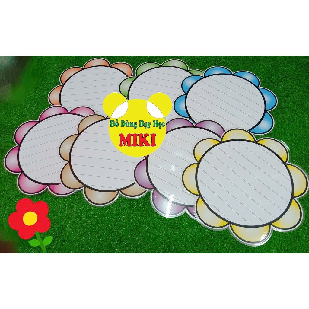 Bộ hoa 6 lá (màu hoa ngẫu nhiên)