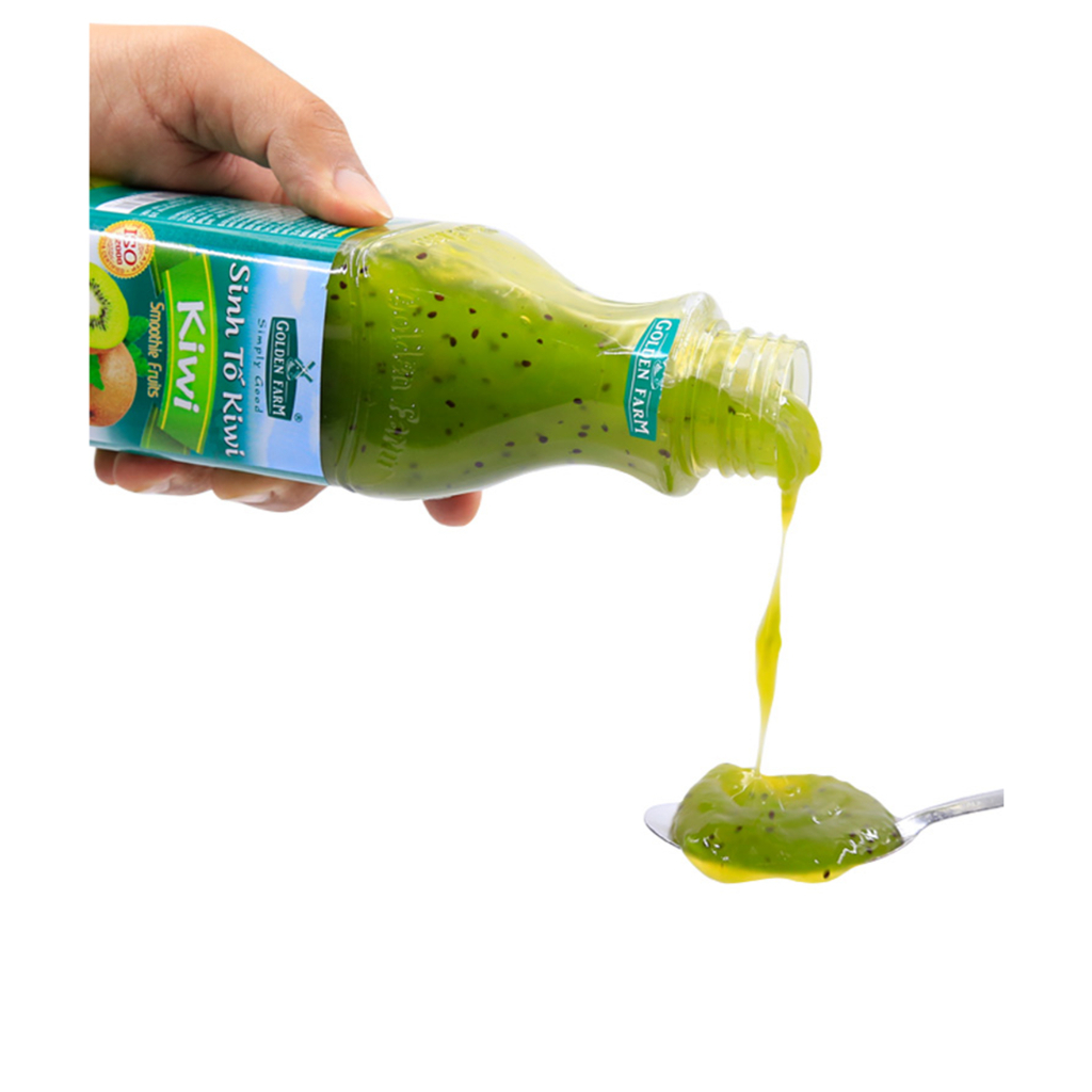 Sinh Tố Trái Cây Golden Farm Chai 1L Đủ Vị, Ứng Dụng Đa Dạng Trong Pha Chế Đồ Uống