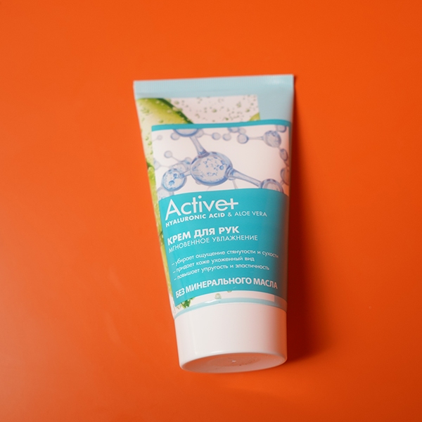 KEM DƯỠNG TAY HYALURONIC ACID & ALOE VERA/ VITAMIN E & SHEA BUTTER - ACTIVE+