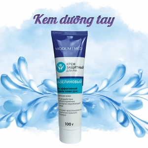 Kem dưỡng tay khô với lớp Sillicone/ Vaseline bảo vệ