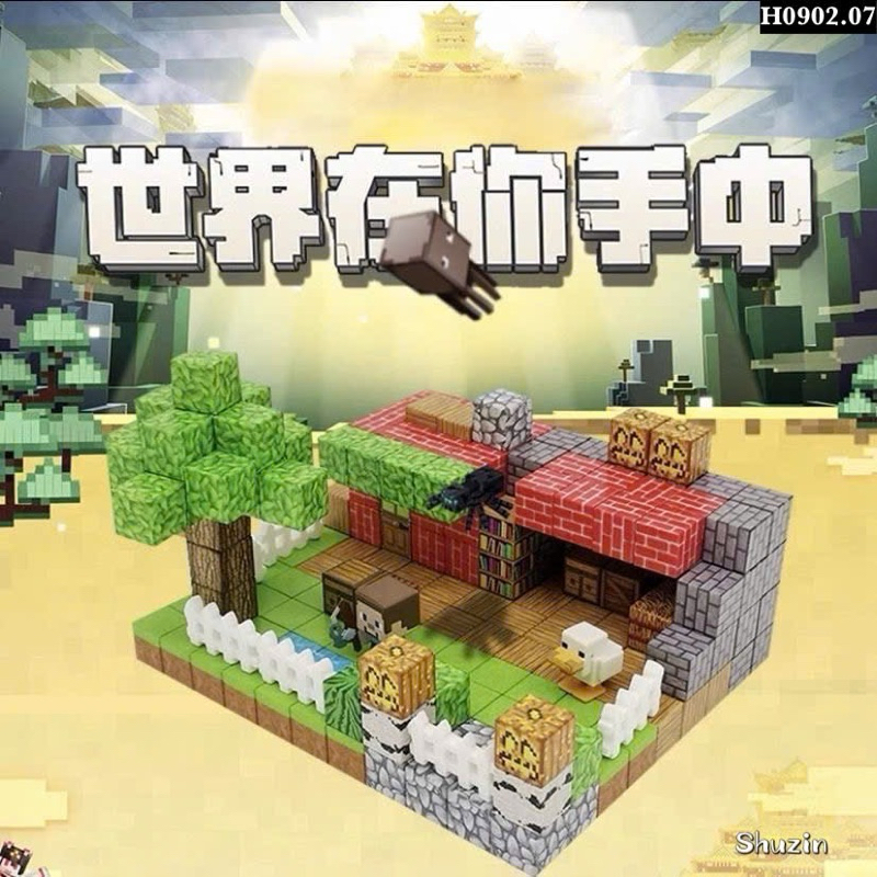 SET 100 KHỐI TỪ TÍNH + tặng 6 Nvat