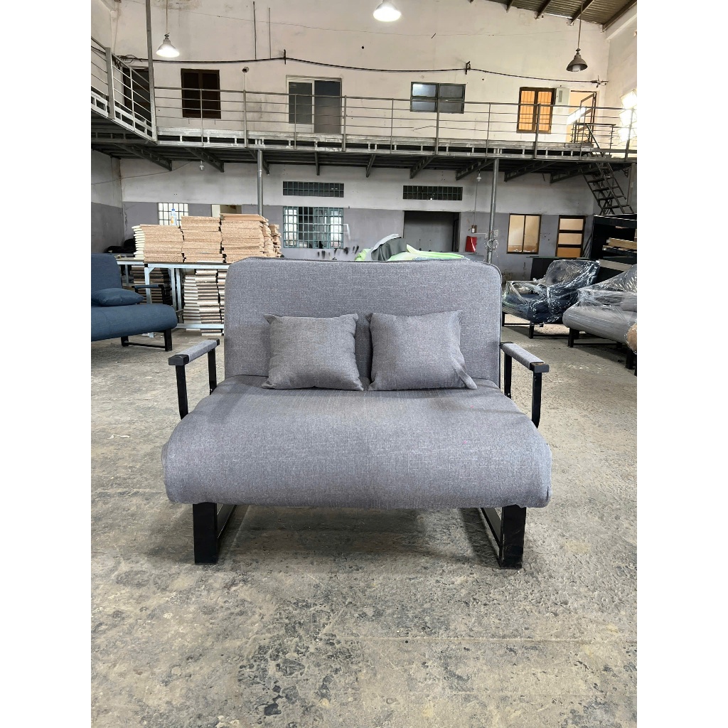 Ghế Sofa Giường Gấp Gọn Đơn Và Mở Ra Thành Giường KaQi Sixe 65cm, Chân Trụ Khung Thép Chắc Chắn | BigBuy360 - bigbuy360.vn