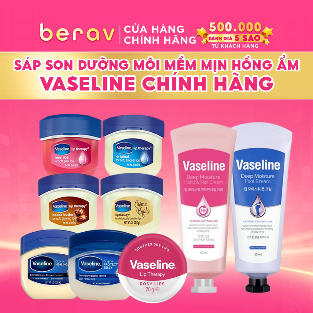 Ảnh Sáp Son Dưỡng Môi Đa Năng Vaseline USA Mang Lại Làn Môi Mềm Mọng Tức Thì 4.8/7/49gr 1