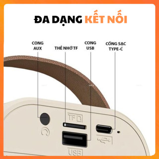 Loa Bluetooth Karaoke Mini K12 Không Dây, Âm Thanh Hay, Bass Chuẩn Tặng Kèm 2 Micro