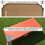 LYSIN Đệm ngủ tự bơm hơi cao cấp rộng 70cm chống thấm nước, cắm trại, du lịch, xe hơi nhỏ gọn êm dày — ảnh 3