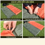LYSIN Đệm ngủ tự bơm hơi cao cấp rộng 70cm chống thấm nước, cắm trại, du lịch, xe hơi nhỏ gọn êm dày — ảnh 7