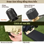 LYSIN Đệm ngủ tự bơm hơi cao cấp rộng 70cm chống thấm nước, cắm trại, du lịch, xe hơi nhỏ gọn êm dày — ảnh 8