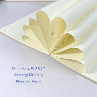 Sổ còng bìa lót tập vở học sinh sinh viên, sổ planer Freedom + Ruột Giấy BONZAI
