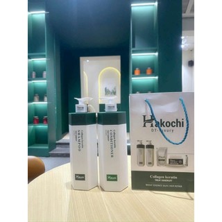 (Chính Hãng) Cặp dầu gội xả HAKOCHI dt - luxury 800ml