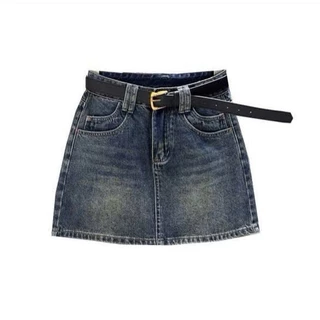 Chân Váy Jean Dáng Ngắn Có Lót Jean Trẻ Trung Năng Động, Chất Liệu Jean Cao Cấp - DCZ002