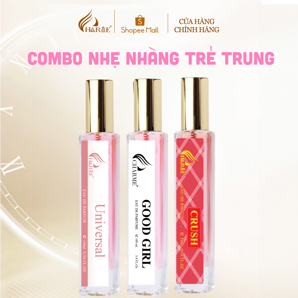 Ảnh Nước Hoa CHARME Chính Hãng 10ml Nam Nữ Lưu Hương Lâu 3