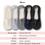 Combo 10 đôi tất tàng hình nam GOMTAT có đệm silicone chống tuột gót - UYE-7010-CB12