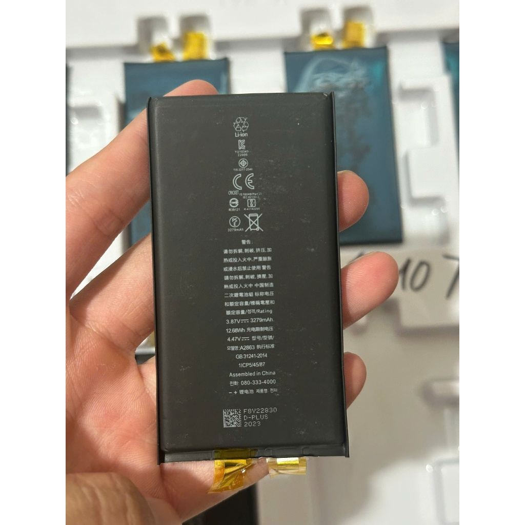 Phôi Pin Điện Thoại Dung Lượng Chuẩn Từ XS tới 14promax. Bao Hàn 6 Tháng, Tặng Kèm Seal Dán | BigBuy360 - bigbuy360.vn