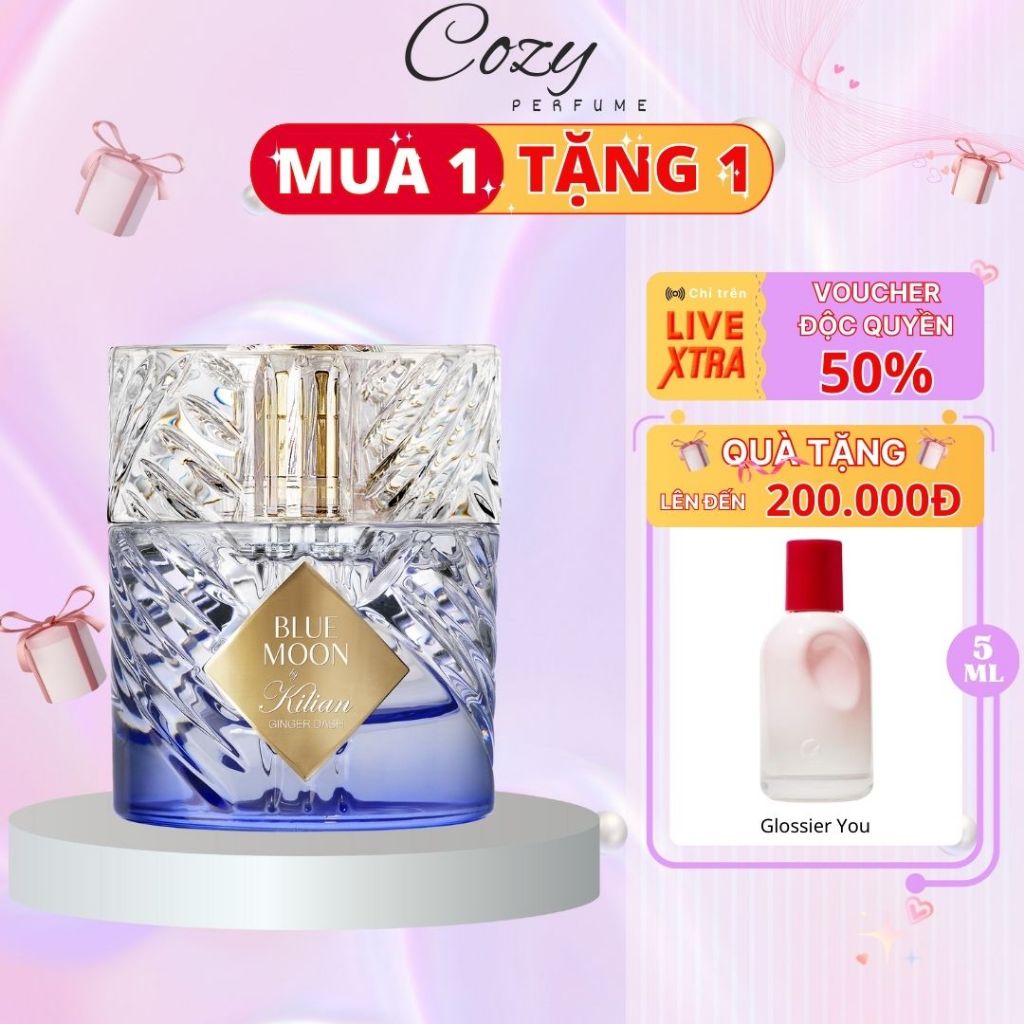 Nước hoa unisex Kilian Blue Moon Ginger Dash Chiết 5ml/10ml Hương thơm Tươi mát - Cozy Perfume