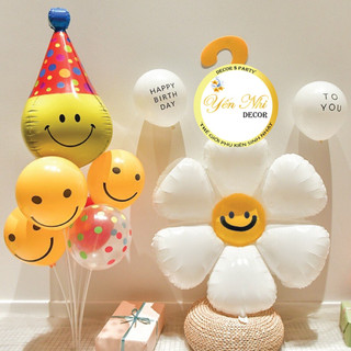 Bong bóng hình hoa cúc trang trí sinh nhật Hàn Quốc cho bé đẹp rẻ, YẾN NHI SHOP
