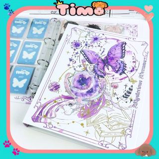 Sổ Còng A4 Bìa Binder Album To Đựng Card Ảnh Idol Butterfly VPBL27