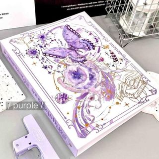 Sổ Còng A4 Bìa Binder Album To Đựng Card Ảnh Idol Butterfly VPBL27