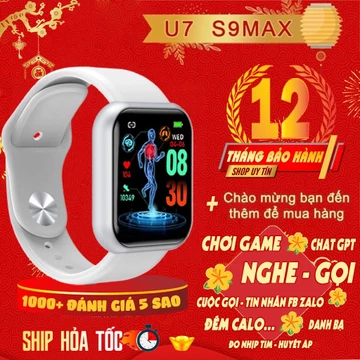 Đồng hồ thông minh đo đường huyết oxy huyết huyết áp nhịp tim điện tâm đồ phát hiện