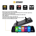 Camera hành trình gương N11 CARLOVER, kết nối xem qua điện thoại, có cảnh báo tốc độ, định vị GPS, có bản đồ VietMap S2 — ảnh 7