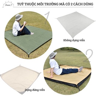 Lysin thảm lót cắm trại dã ngoại ngoài trời du lịch picnic ngăn gió ngăn côn trùng ngăn dị vật tấm lót thảm tập bò