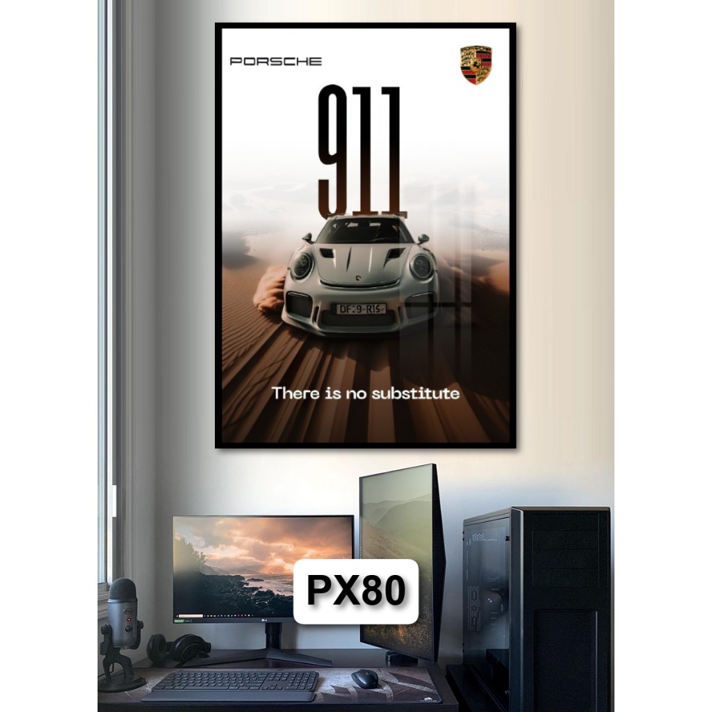 Tranh Poster Siêu Xe Treo Tường Tranh Gỗ Tráng Gương Có Khung Decor Trang Trí Nhà Cửa